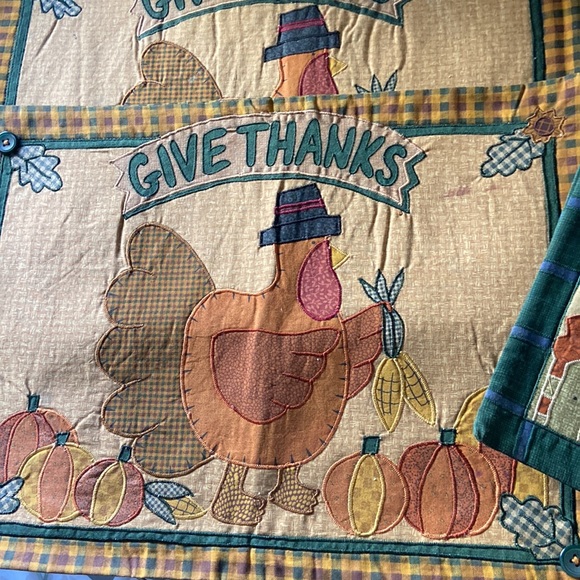 Final price accepted 💎 Vintage set of 4 placemats - Picture 2 of 11